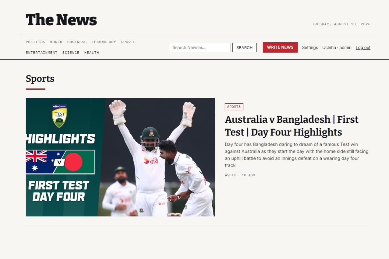 NewsPaper Site